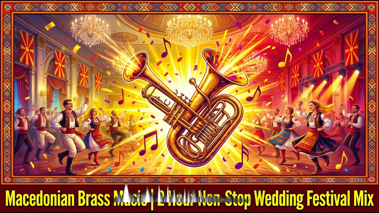 Macedonian Brass Music | 2 Hour Non-Stop Wedding Festival Mix