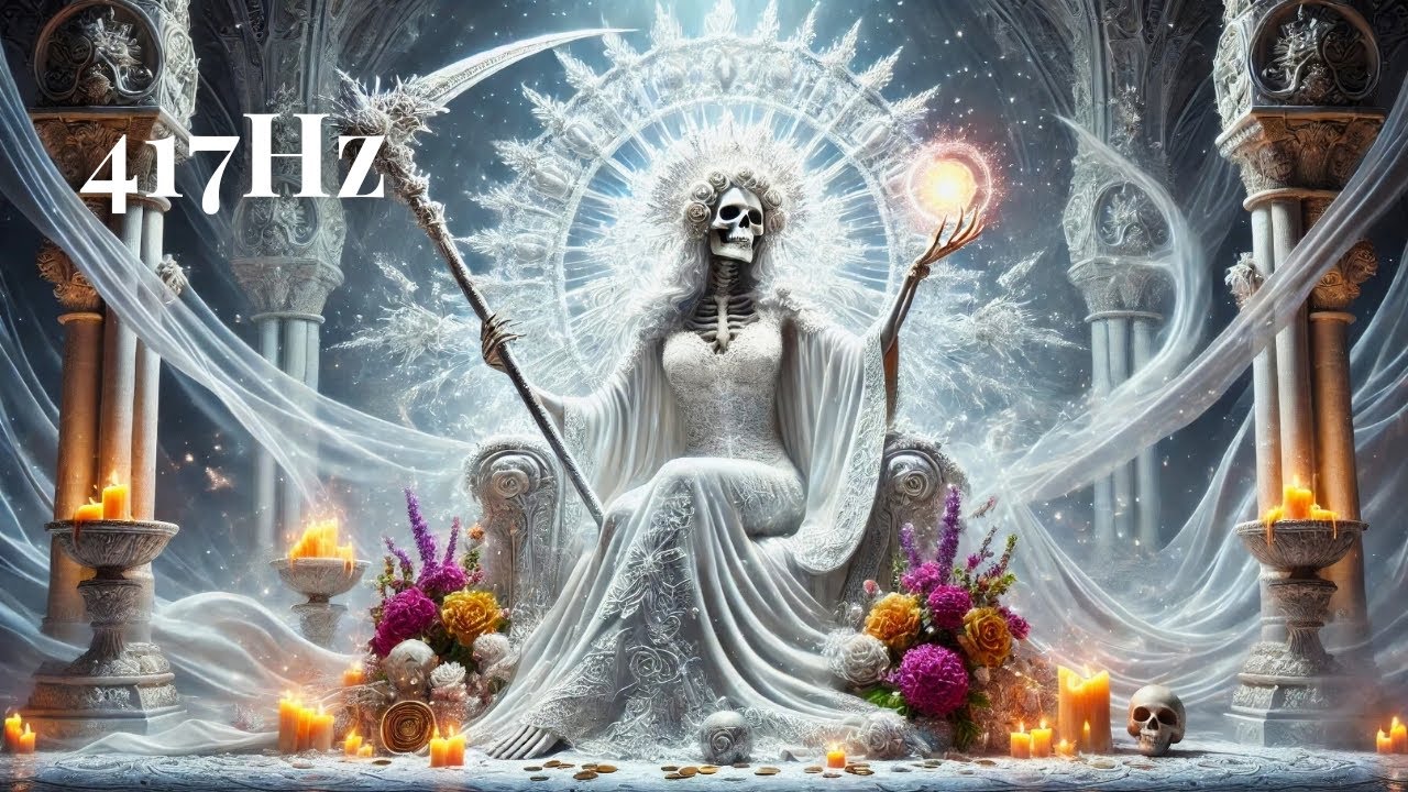 Санта Муэрте Бланка | 417 Гц для Очищения Негативной Энергии | Открой Все Пути