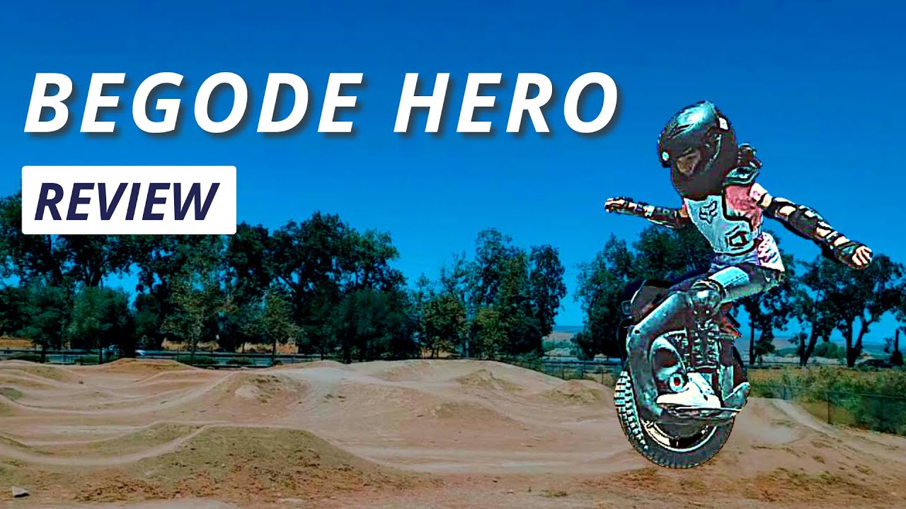 10 YEAR OLD GIRL HIT BIG JUMPS ON AN ELECTRIC UNICYCLE! Begode Hero Review!