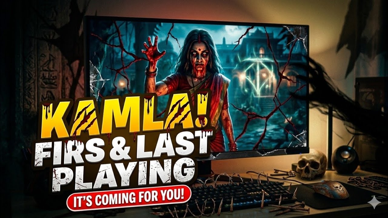 THE SCARIEST INDIAN HORROR GAME EVER. | Kamla First Look