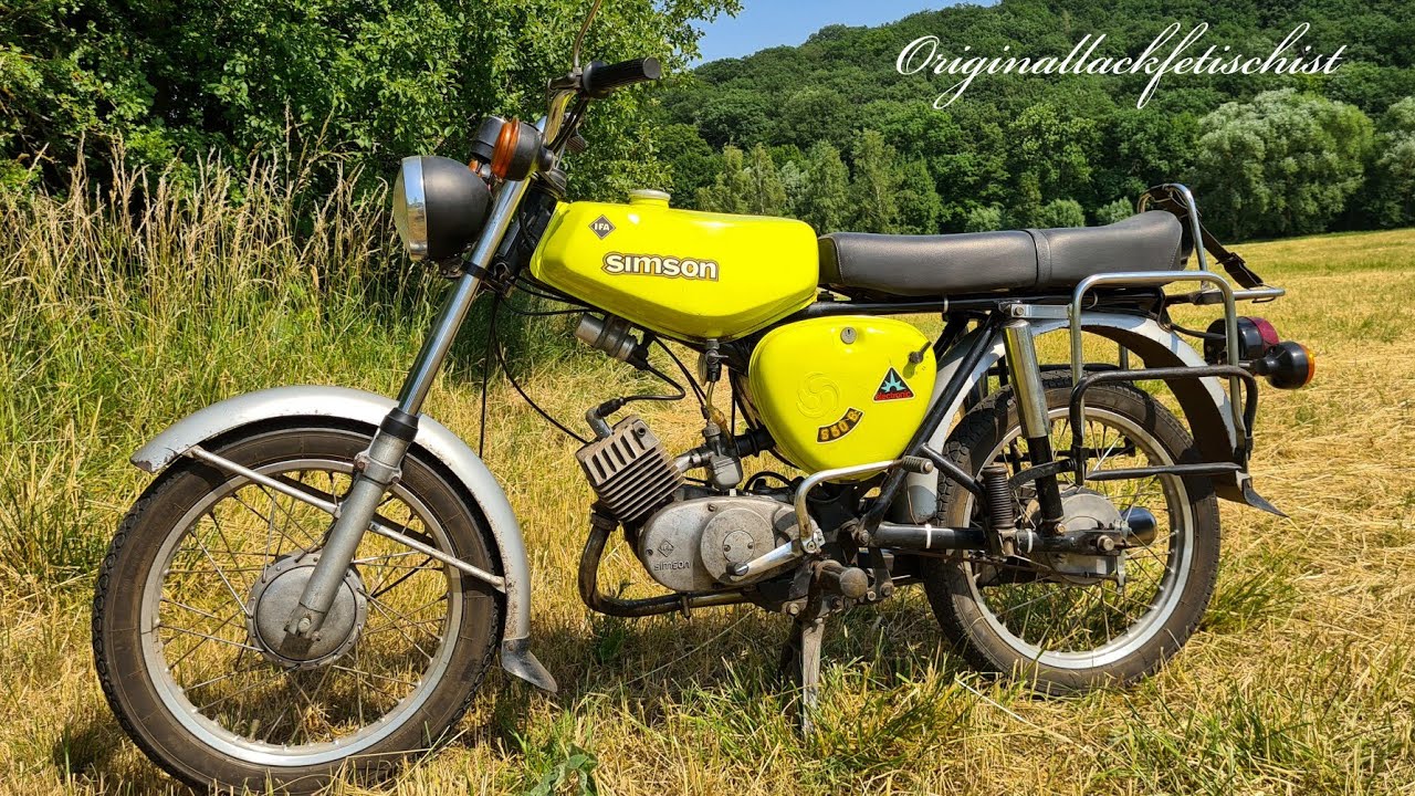Originallackfetischist - Simson S50B2 Rapsgelb Baujahr 1980