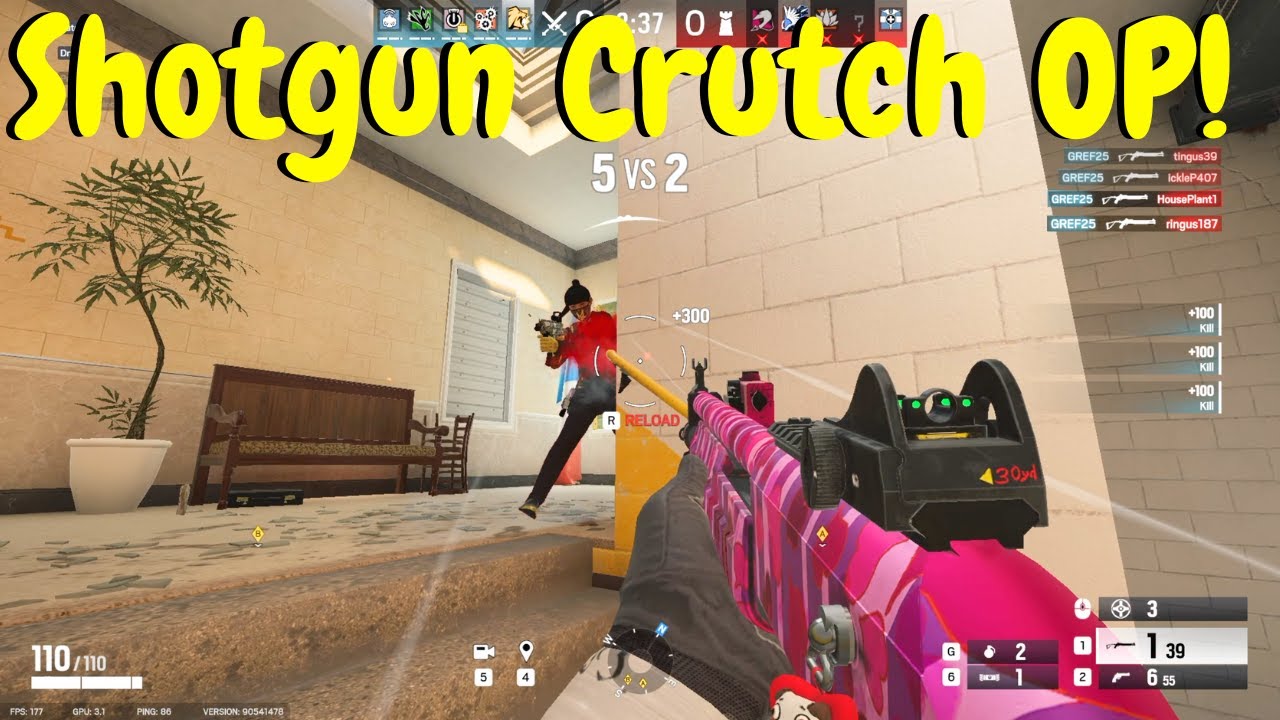 Using the Easiest Crutch Gun in Rainbow Six Siege X