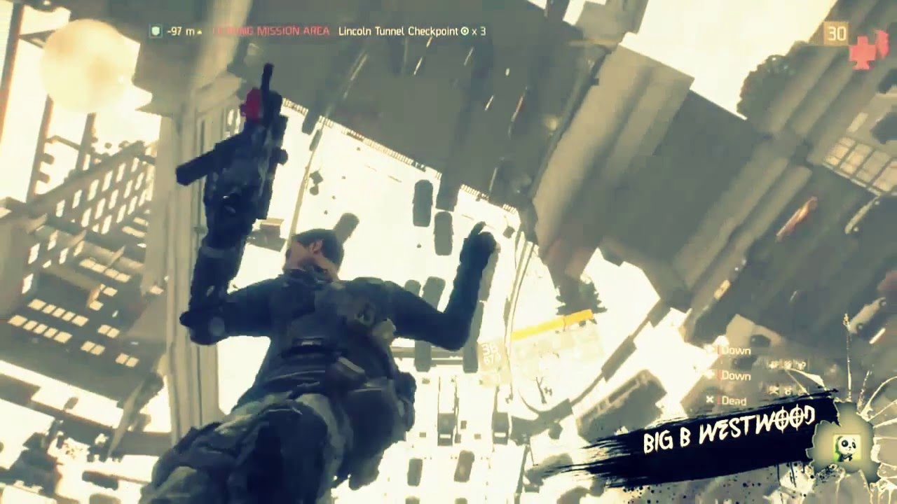Inception Gameplay Glitch | Bigbwestwood |  Tom Clancy's The Division Lincoln Tunnel XBOX