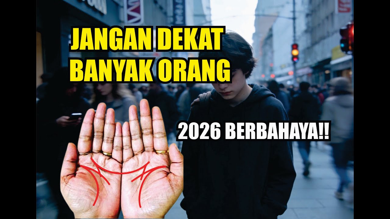 Alasan Mengapa Pemilik Garis Bulan Sabit & Huruf M Dilarang Dekat Banyak Orang di Tahun 2026