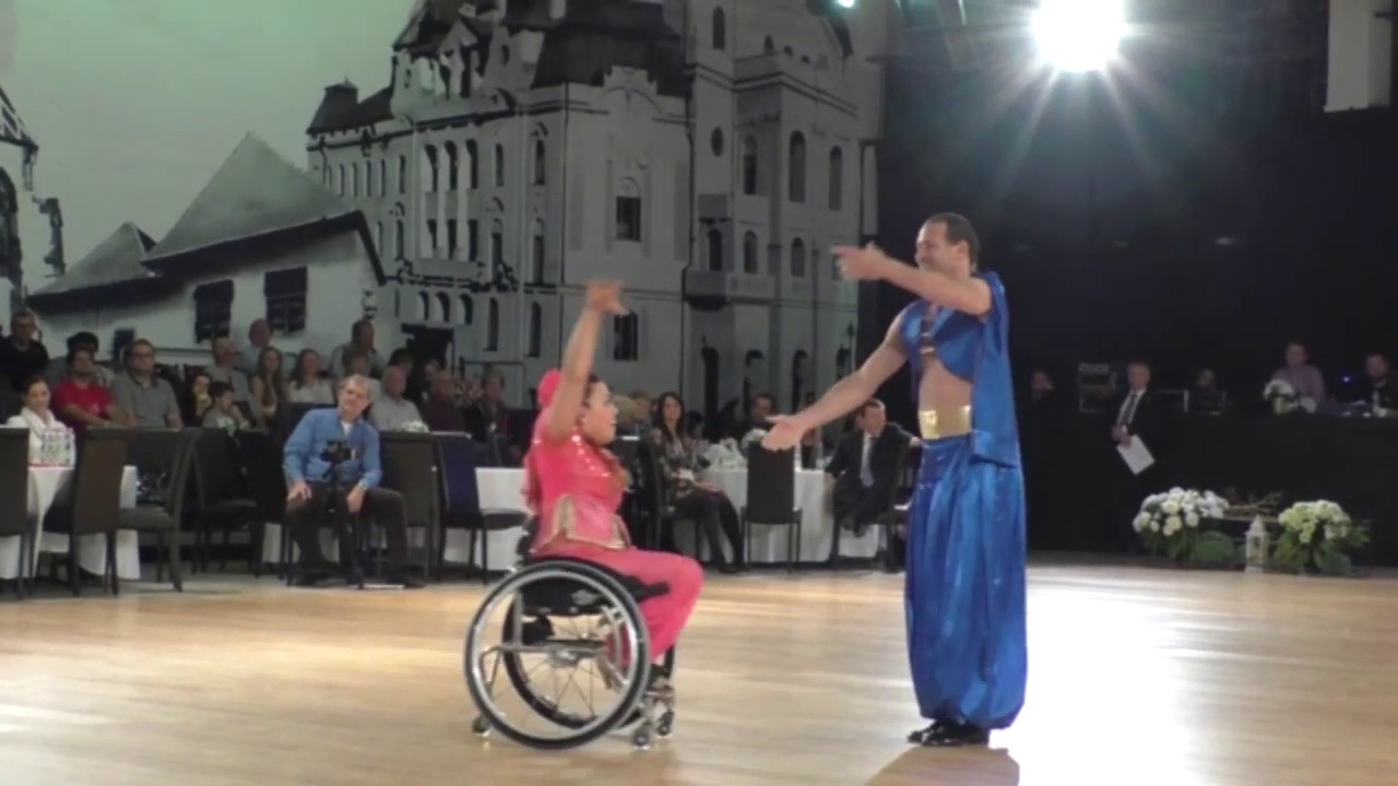 Vital Zinger and Sean Ziv - Aladdin Showdance | European Championship | Wheelchair Dance sport