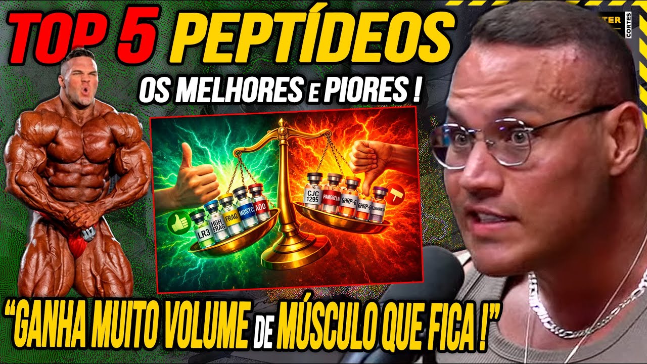 DESCUBRA OS TOP 5 MELHORES PEPTIDEOS E OS QUE SÃO MUITO HYPE PARA POUCO RESULTADO !