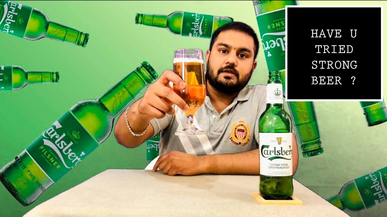 Carlsberg Elephant Strong Beer Review in ಕನ್ನಡ #strong beer #elephant beer