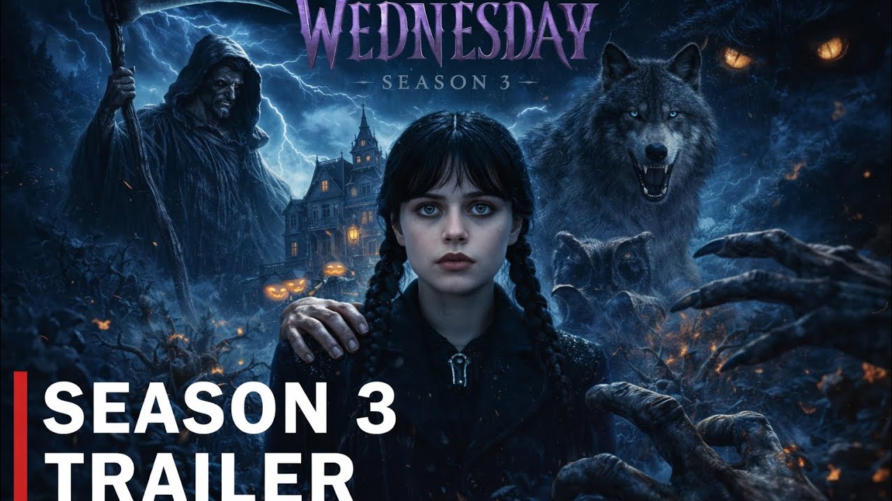 Wednesday Season 3 (2026) | New TRAILER