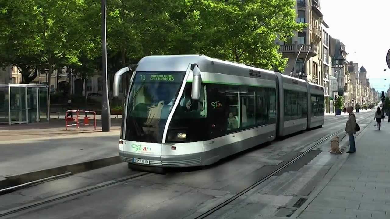 Nancy en tram | Le tramway sur pneu de Grand-Nancy - Transport