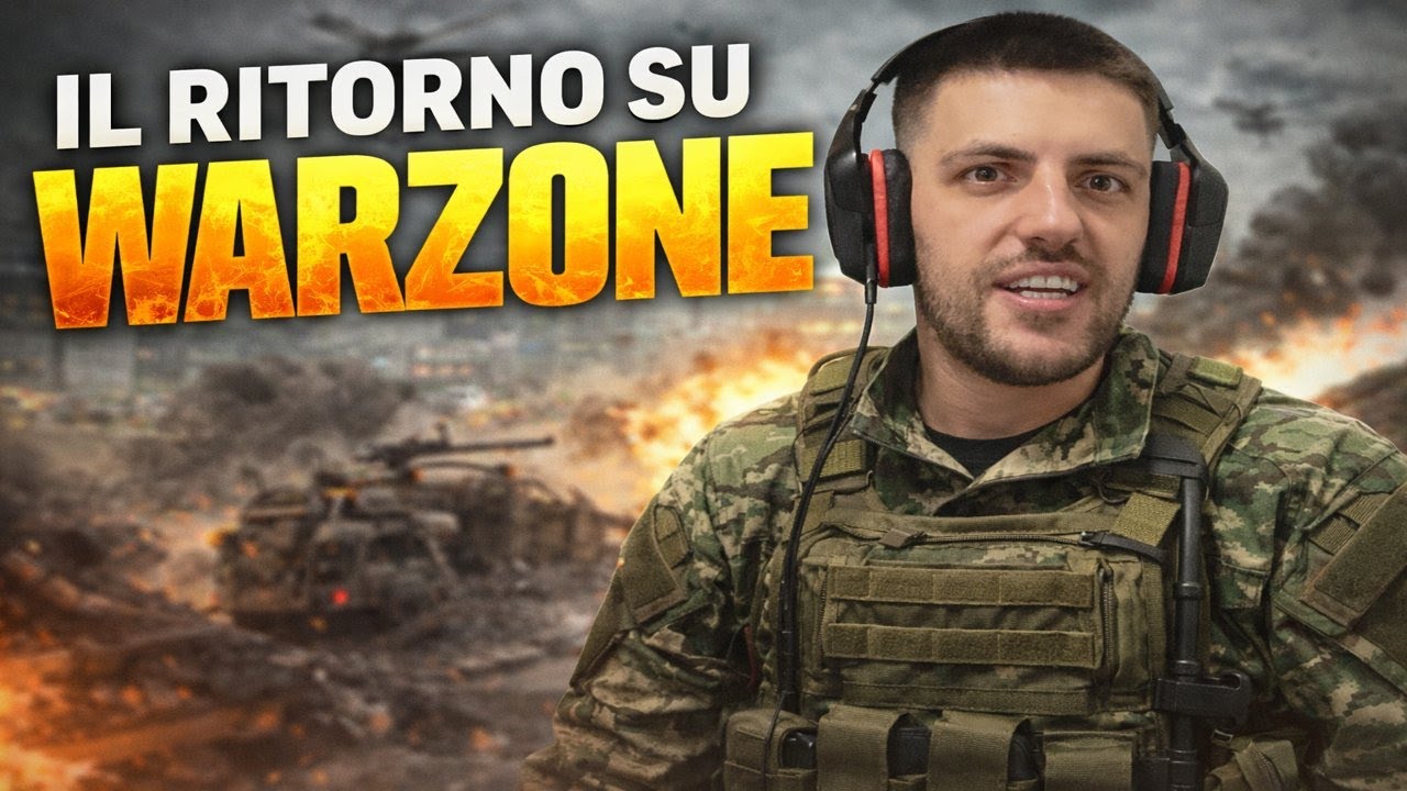 IL RITORNO SU WARZONE 🔥 | Sono Tornato Più Carico Che Mai