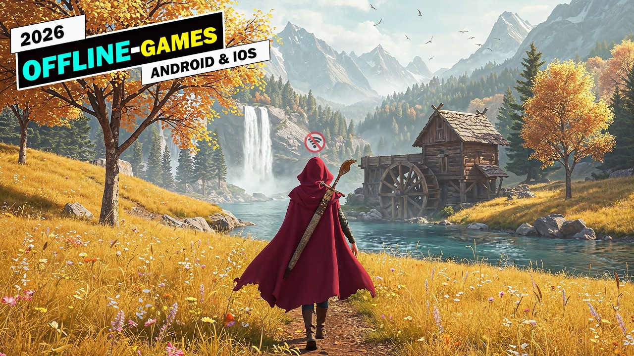 Топ-10 лучших мобильных игр для офлайн-игр февраля 2026 года (интернет не требуется!)