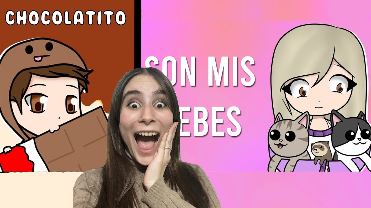 REACCIONANDO A CHOCOLATITO Y SON MIS BEBES | Canciones de Lyna y Chocoblox