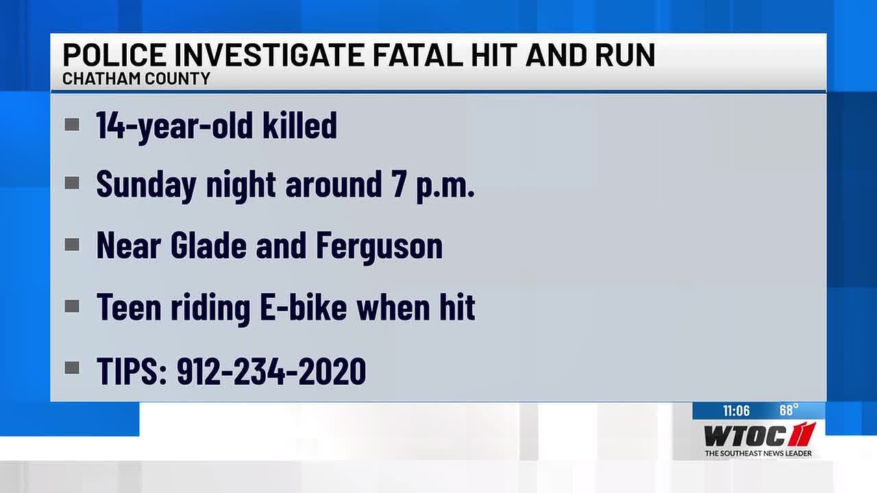 Young teen killed in hit-and-run on Sunday night