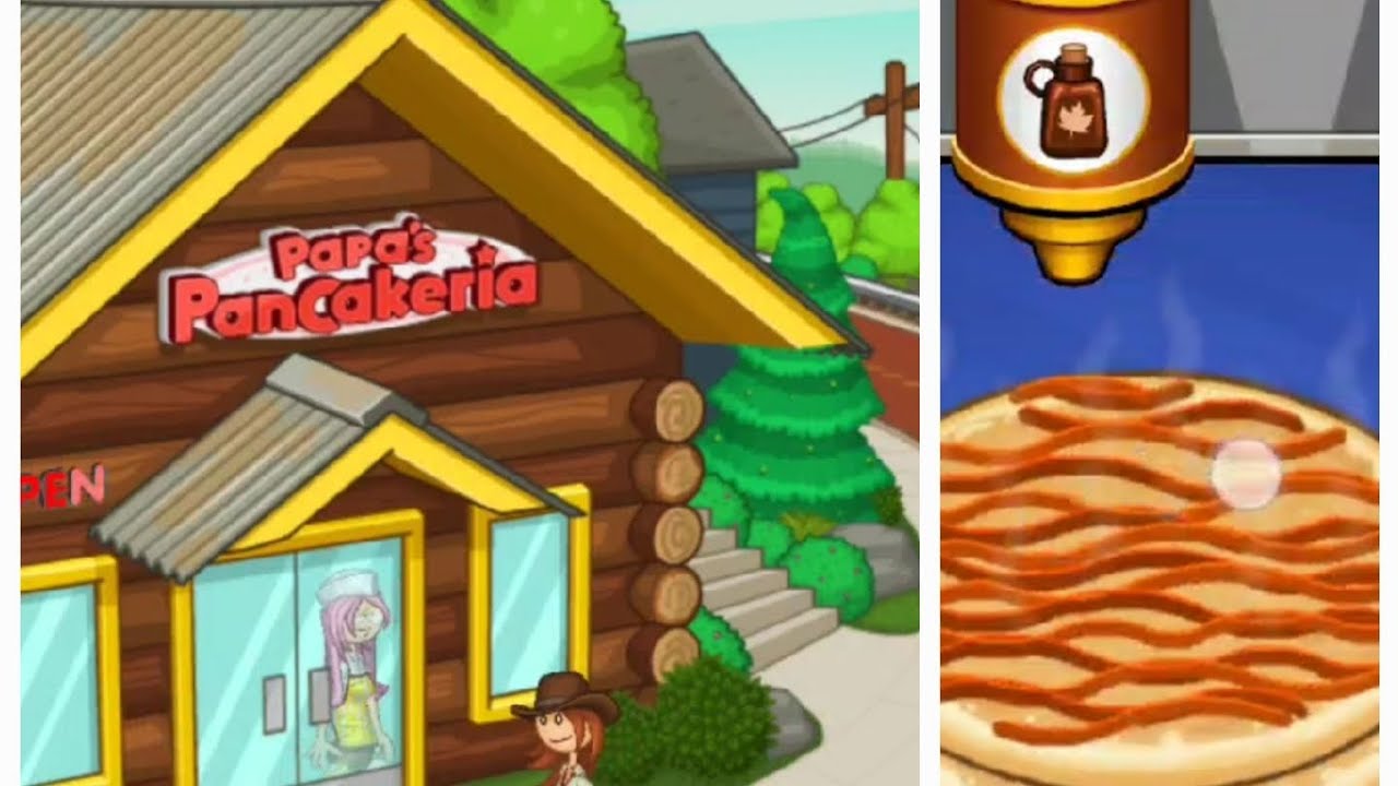 Day 1 to 3 of papa's pancakeria. #gaming #gameplay 