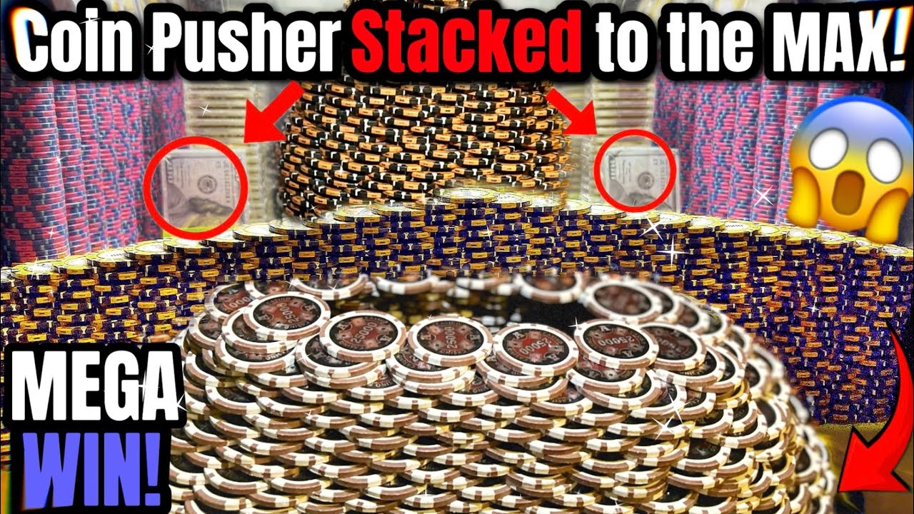 🔥RISKED $10,000,000 on the WORLD’S LARGEST Chip Towers for this INSANE Coin Pusher Jackpot!