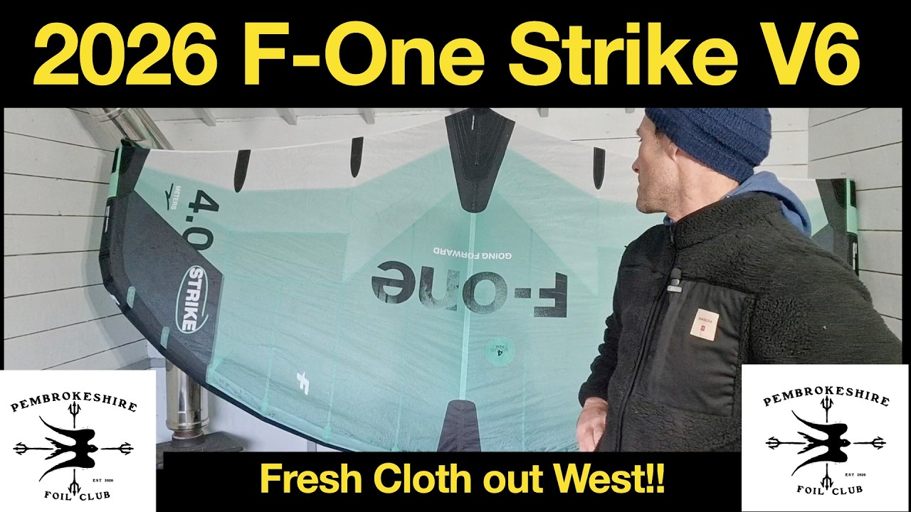 2026 F-One Strike V6. Fresh Cloth Out West, First look and Impression