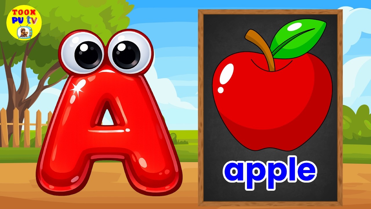 ABC Alphabet Song | Jungle Animals Names & Sounds | Fun Learning Video for Toddlers & Preschool Kids