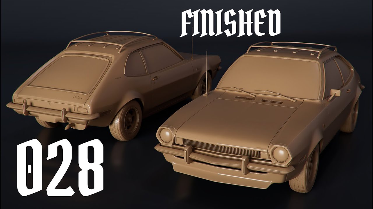 Car Modeling 028, Finishing touches and reflection