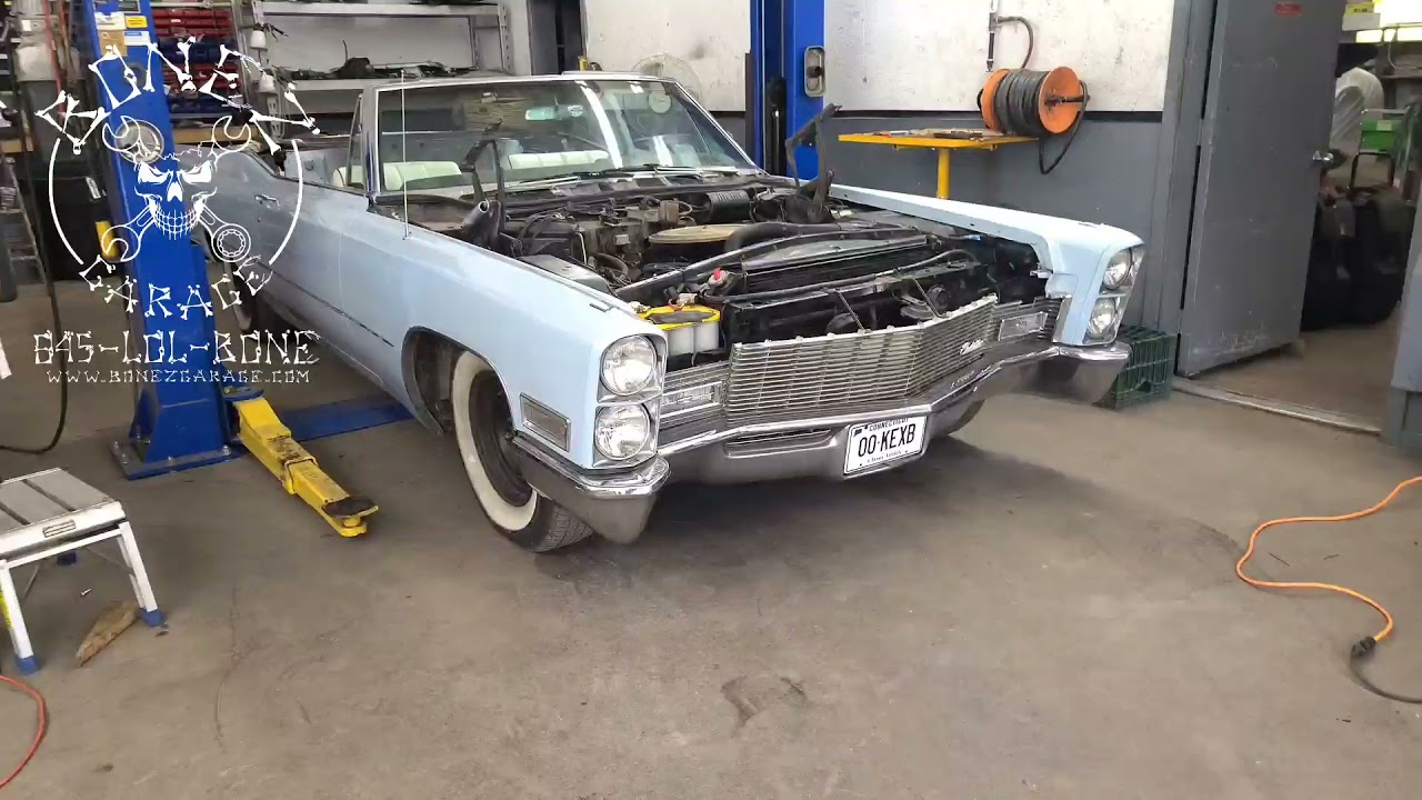 1968 Cadillac Coupe DeVille convertible - BonezGarage.com