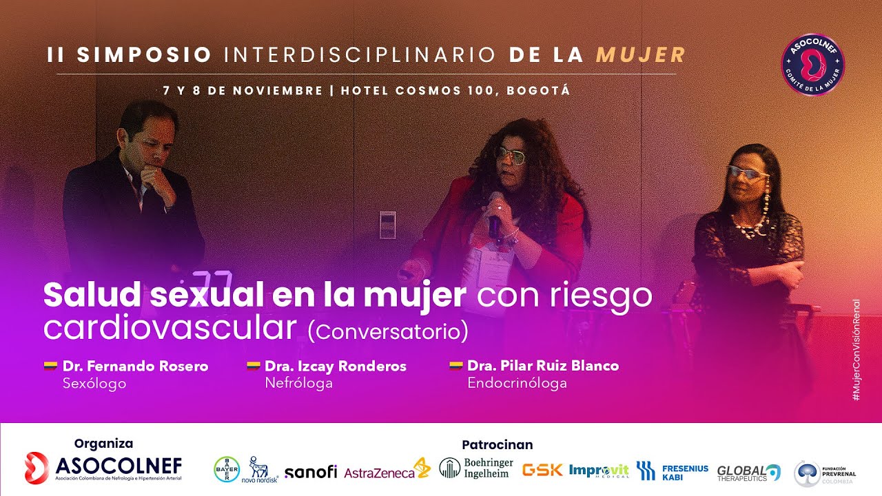 Salud sexual de la mujer con riesgo cardiovascular (Conversatorio)