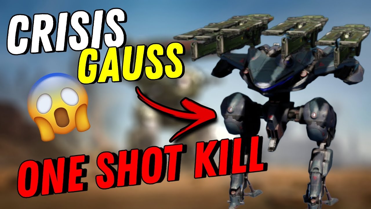 CRISIS x4 GAUSS - OMG! DE UN DISPARO! | War Robots
