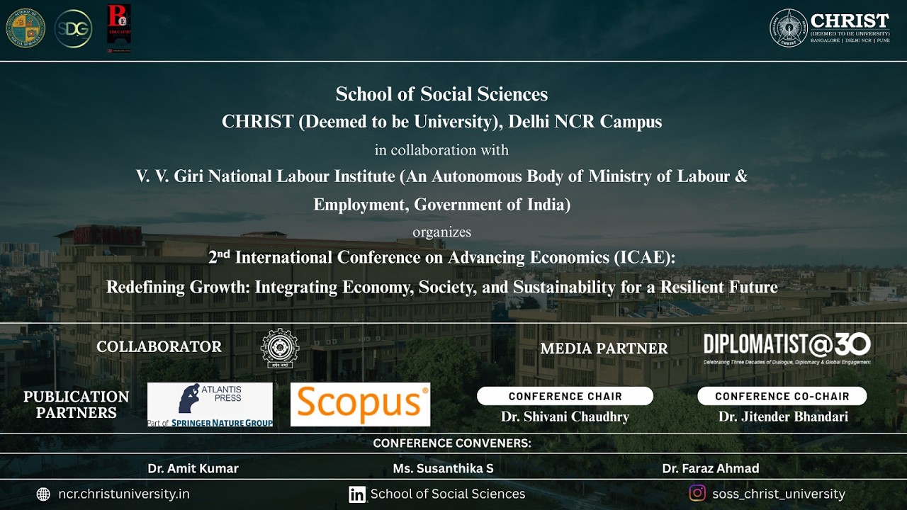 Inauguration | 2nd International Conference on Advancing Economics (ICAE 2026) | 25 February 2026