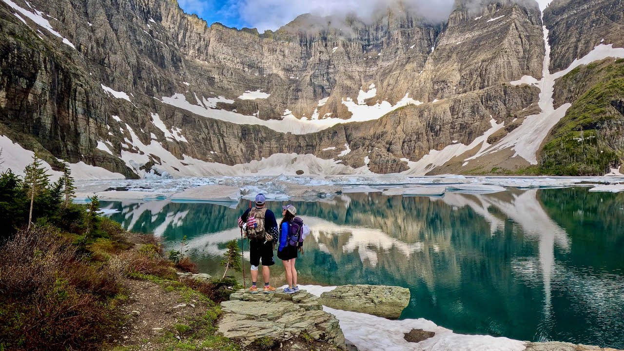 Iceberg Lake: Glacier National Park Montana 4K