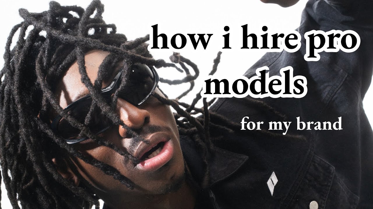 How I Hire & Work with Professional Models for My Clothing Brand (Real Examples) - How to Get Models