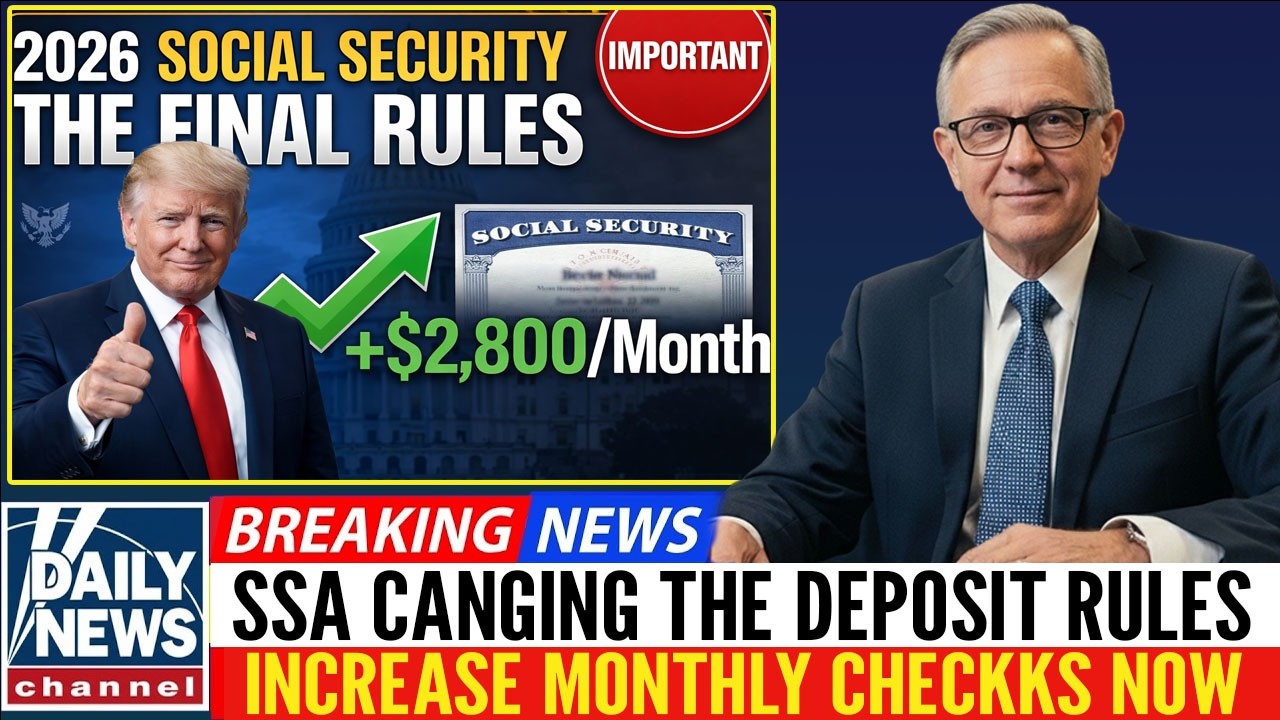 2026 Social Security INCREASE: Final Rules Just Revealed — Big Changes Ahead!