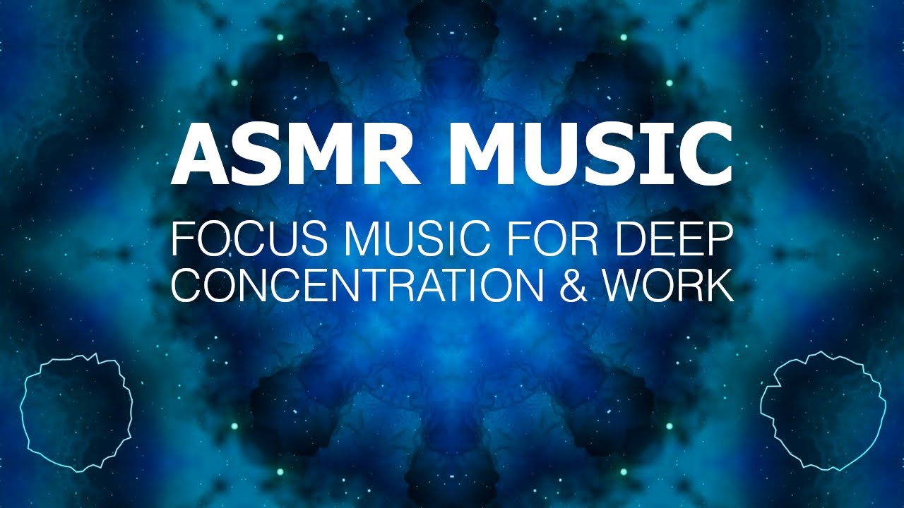 ASMR Focus music for deep concentration and work - relaxing strings, lid sounds, gentle crackling 🎧