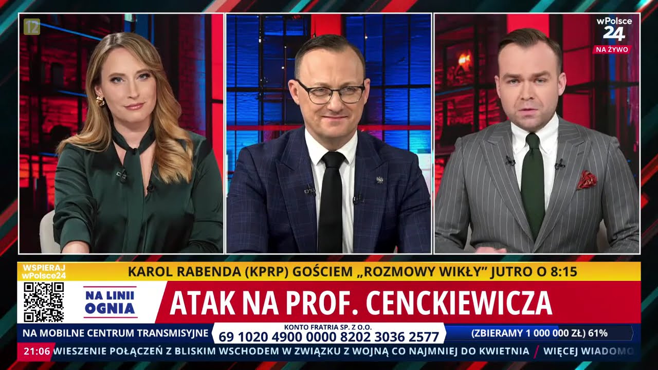 Atak na Prof. Cenckiewicza! Na Linii Ognia