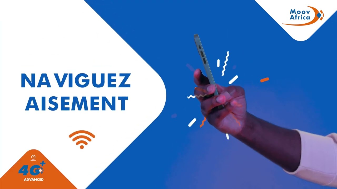 4G+Advanced de Moov Africa Linternet mobile le plus rapide au Burkina Faso.