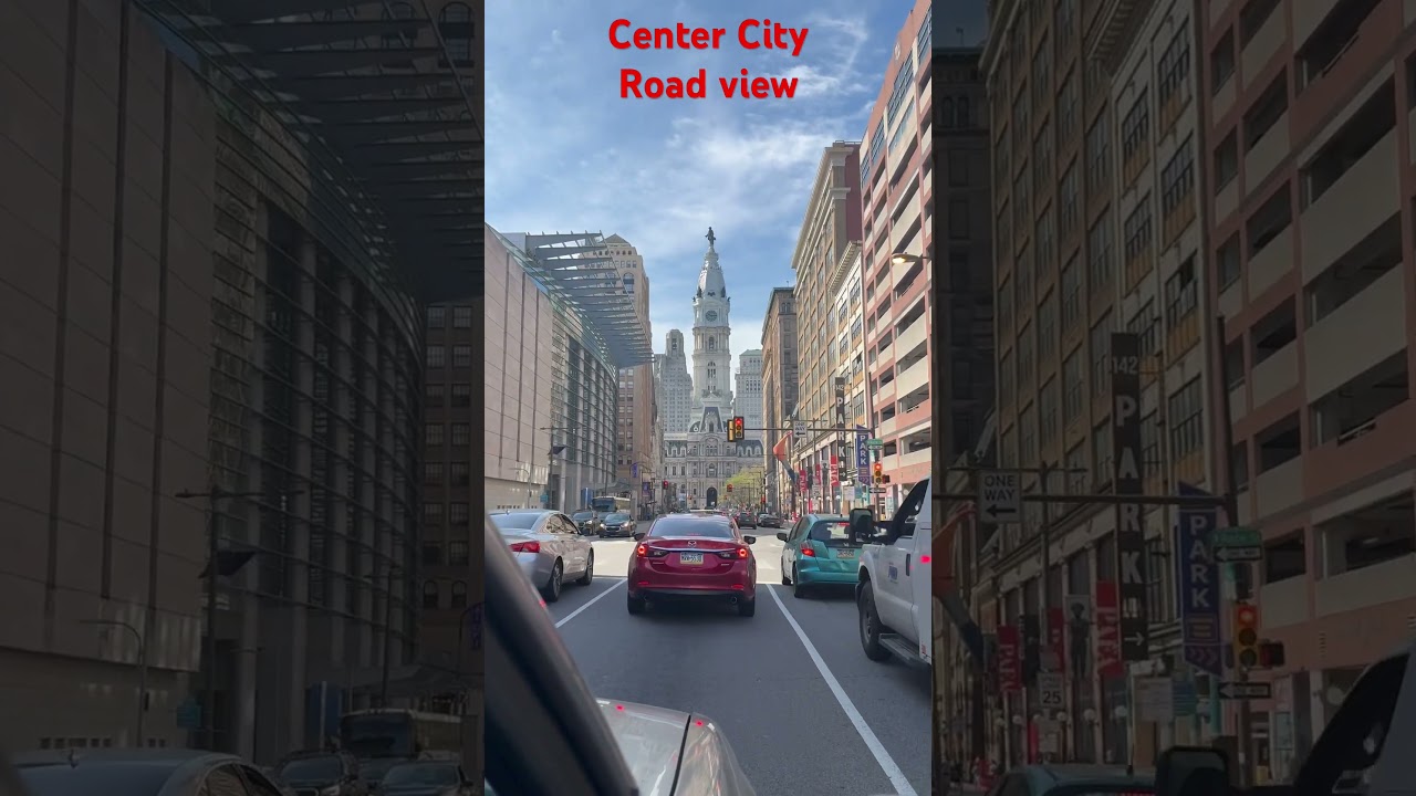 Center City Road view Philadelphia Pennsylvania #centercity #phillyphotographer #philadelphia