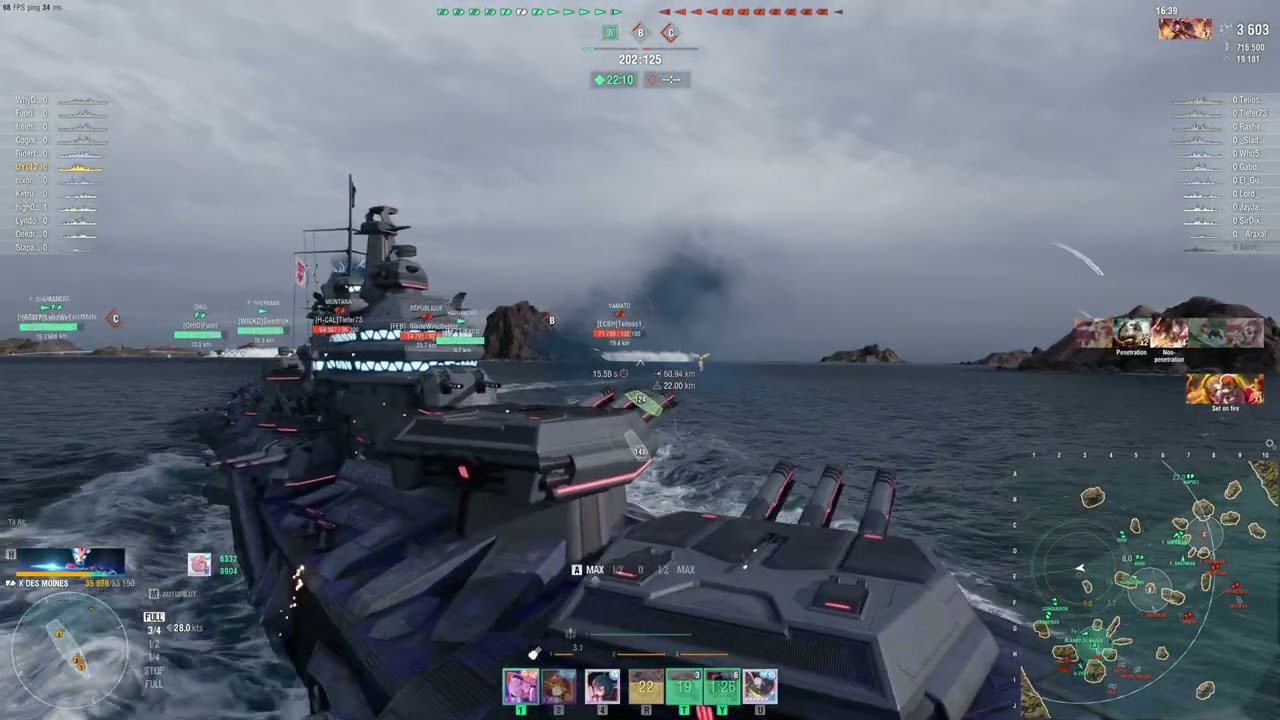 Special Challenge With Hololive Collab Commander - USS Des Moines (Hololive - Watson Amelia)2/3/2025