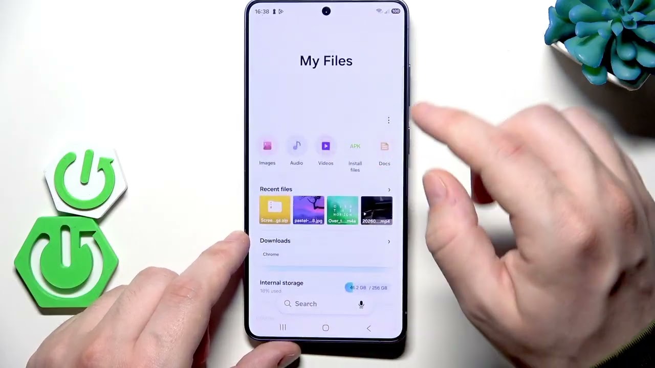 SAMSUNG Galaxy S26 Ultra — Идеальная система управления файлами