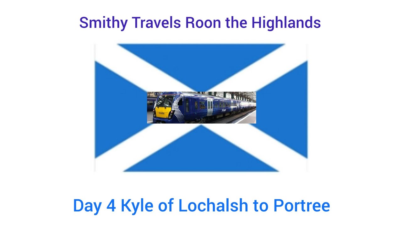 Smithy Train (bus + walks) Round Scottish Highlands . Day 4 Kyle of Lochalsh to Portree