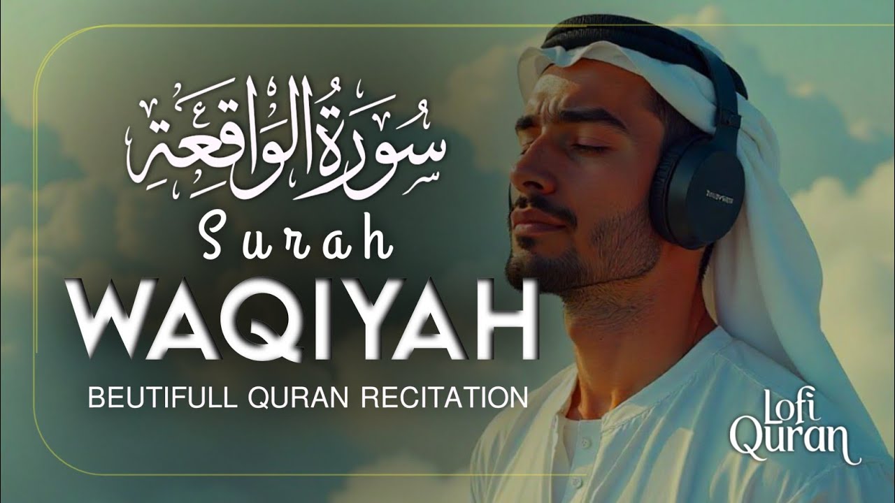 Most heart touching recitation of Surah Waqiah (سورة الواقعة) With Stunning Visuals | Lofi Quran