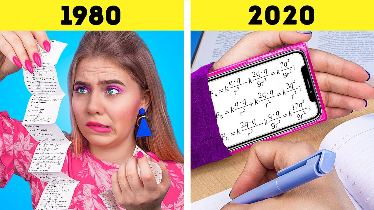 Jugendliche 80s vs Jetzt!