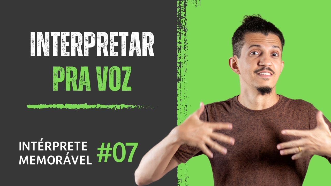 Como dar voz aos surdos do jeito certo e sem errar? - Madson Barreto - Intérprete Memorável #07