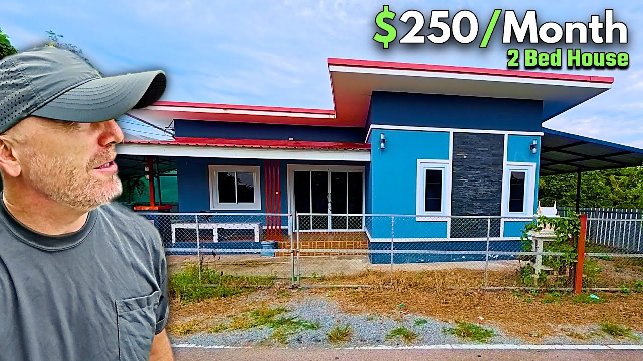 This House in Thailand Costs $250 a Month -  Did I Like It?