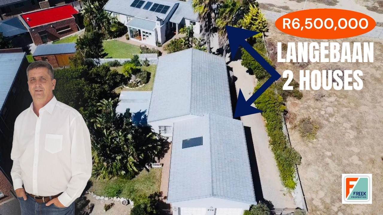 Dual Living in Langebaan | Two 3-Bedroom Homes on One Stand! |Freek Properties