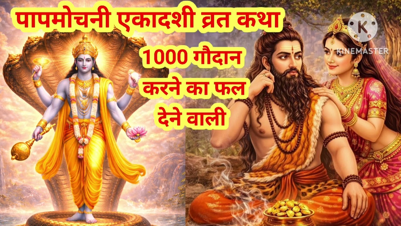 पापमोचनी एकादशी व्रत कथा/ Papmochani Ekadashi Vrat Katha/एकादशी व्रत की कहानी 