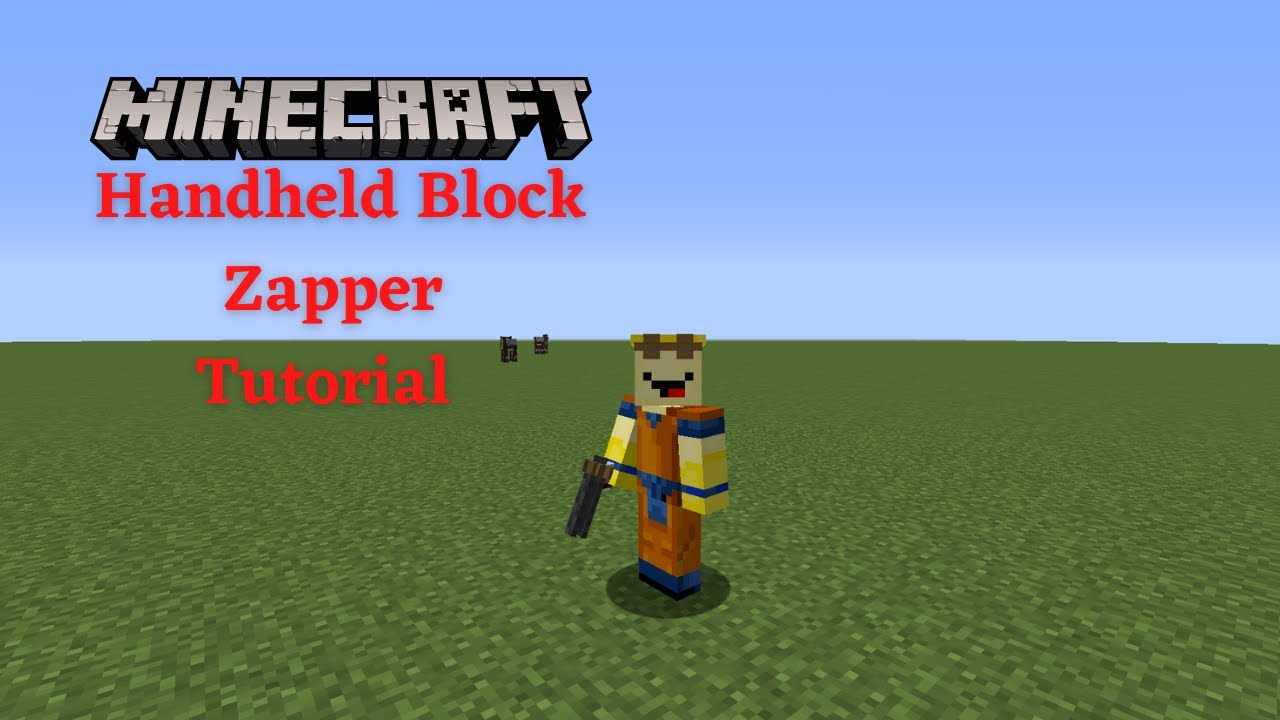 Handheld BlockZapper Recipe  - Minecraft Create Mod Guide