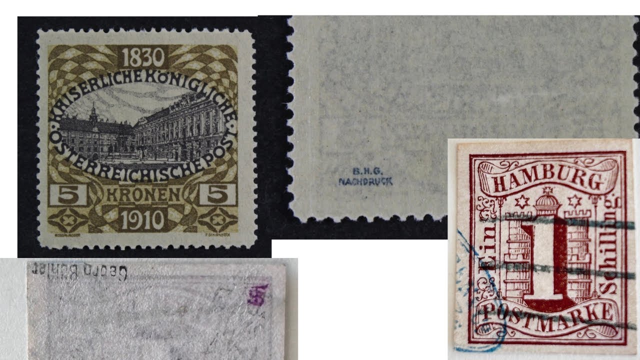 Nachdruck does not mean the stamp is signed, it&rsquo;s a reprint
