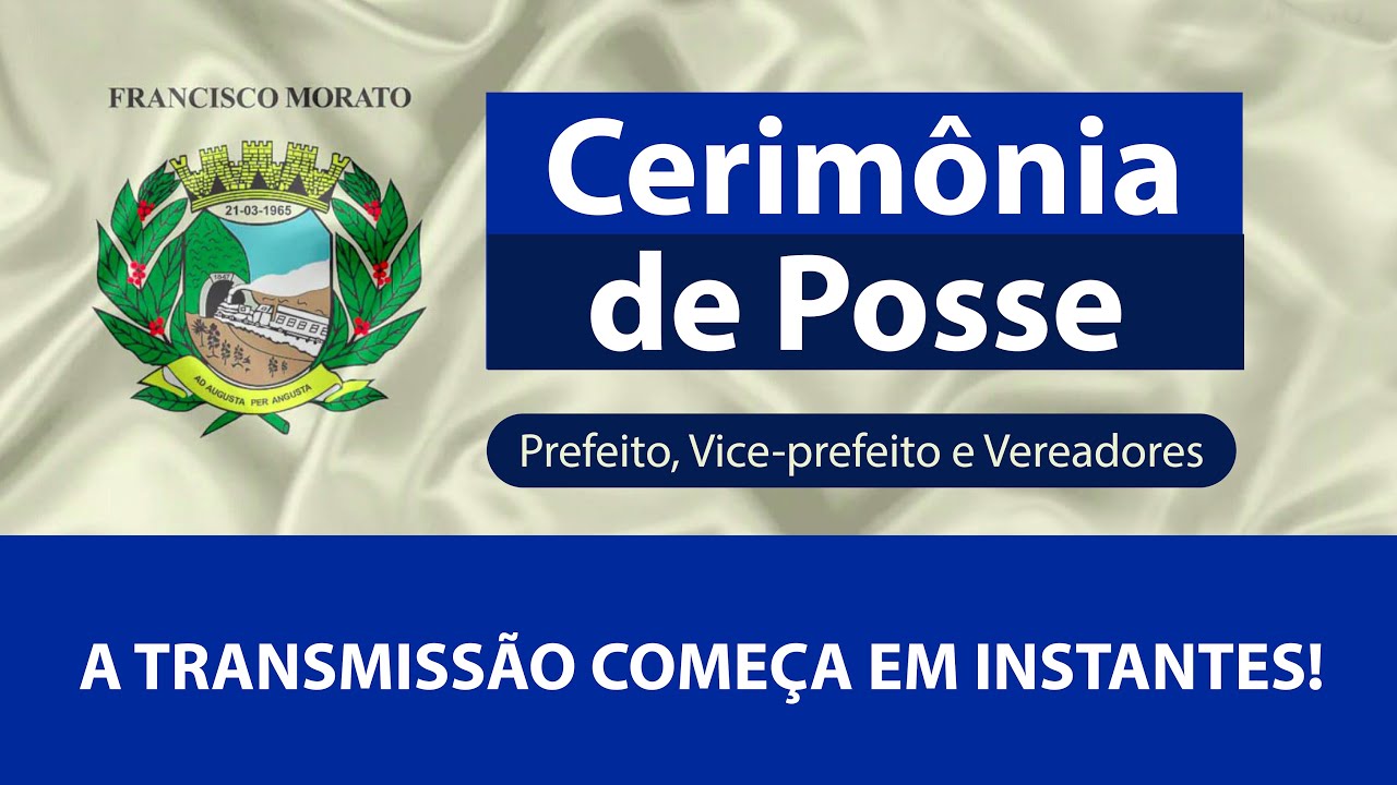 CERIMÔNIA DE POSSE - Francisco Morato