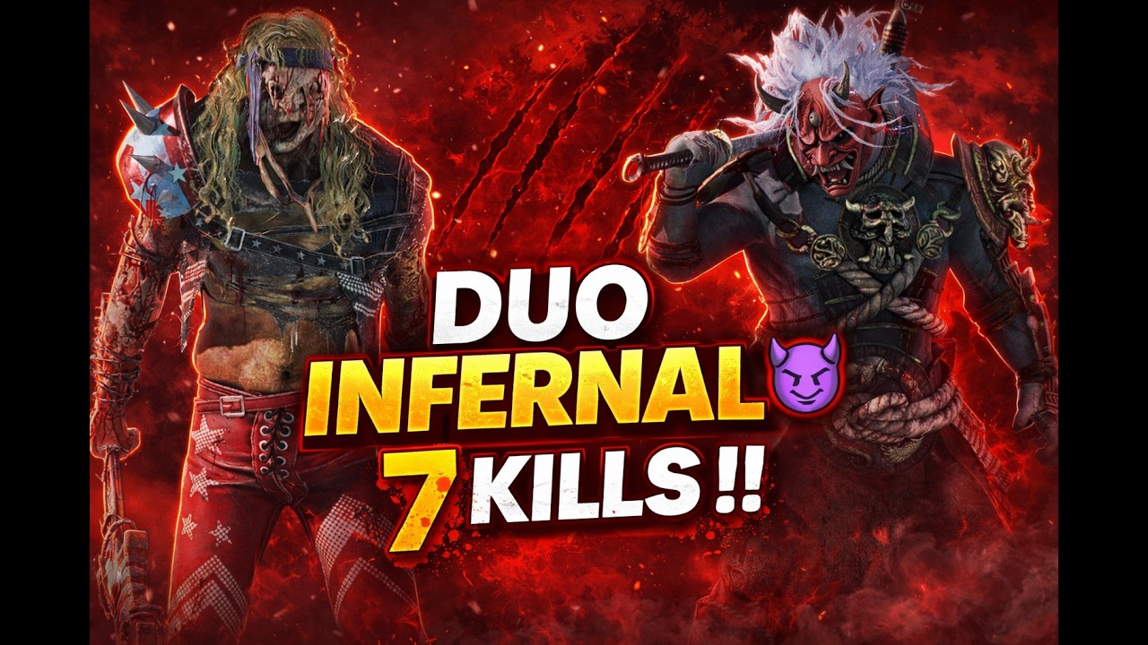 7 KILLS en 2V8 avec un viewer 😈 | Dead by Daylight