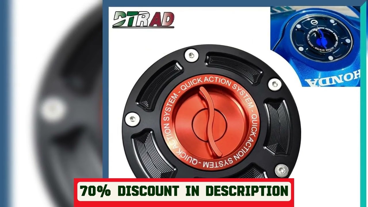 A must-have product! Motorcycle Accessories Keyless Fuel Gas Tank Cap For HONDA CBR 650R 650F 500F