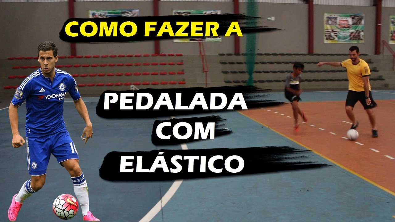 COMO FAZER A PEDALADA COM ELÁSTICO (EDEN HAZARD)
