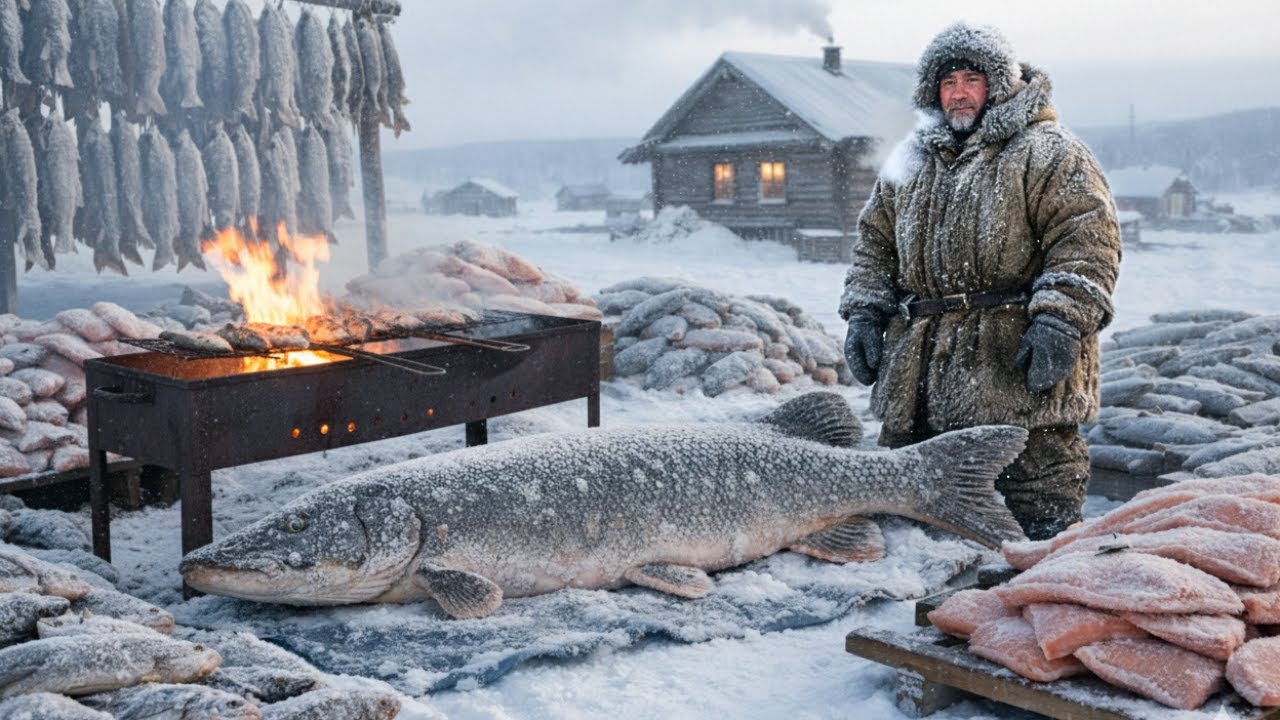 From Empty Pots To 5000kg Winter Feast | How A  69°C Yakutia Village Escapes Hunger