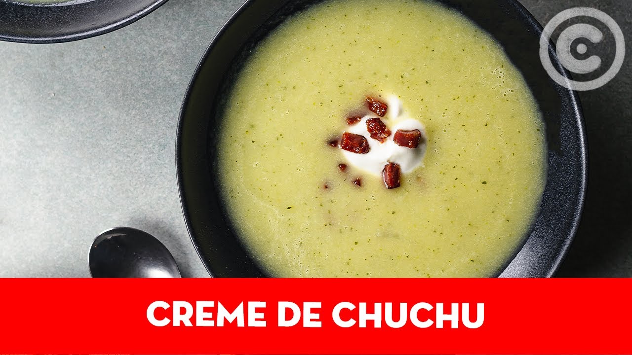 Leve e Nutritivo Creme de Chuchu